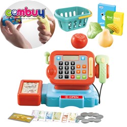 CB985730 CB985731 - Shopping kids pretend play set electronic toy cash register